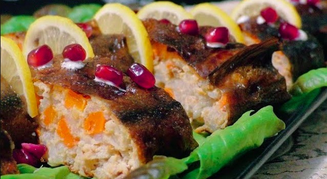 Фаршированная горбуша, вкусно и просто! смотреть онлайн