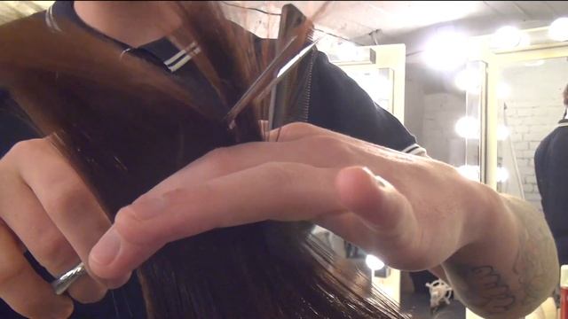 Как ПРАВИЛЬНО выполнять слайсинг. Обучение парикмахеров и стилистов. смотреть онлайн