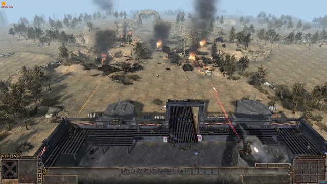 40k Men of War Assault Squad 2 UMW mod || Chaos attack on imperial outpost смотреть онлайн