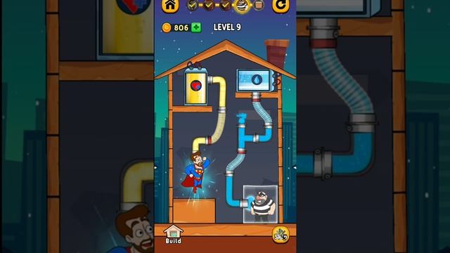 Home pipe rescue water puzzle game pull the pin / games смотреть онлайн