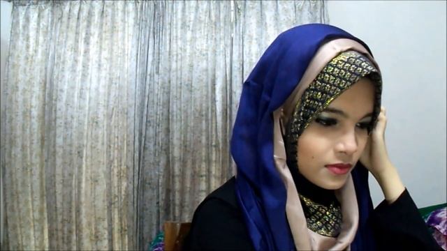 classic braided hijab tutorial ||Farzana Alin|| смотреть онлайн