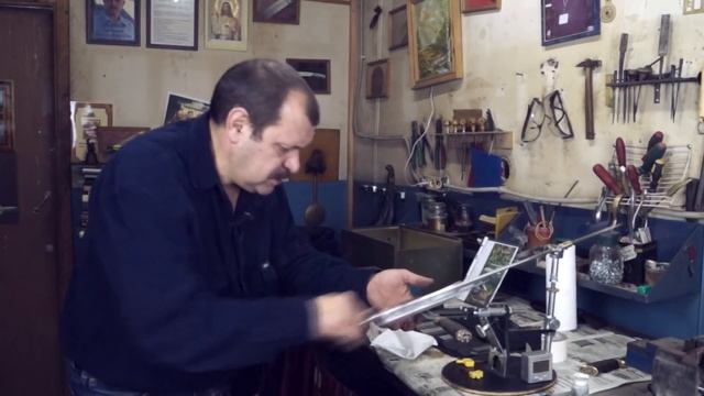 Как заточить нож из легированного булата - с Игорем Пампуха смотреть онлайн