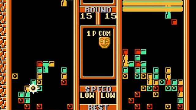 Tetris 2 (NES / Nintendo) Vs. CPU - Hard, level 15 смотреть онлайн