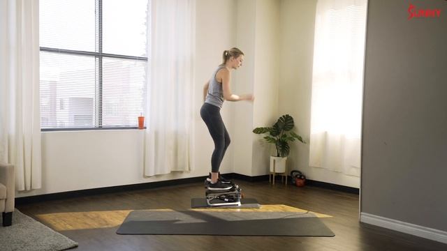 20 Min Bodyweight & Lower Body-Focused Mini Stepper Workout