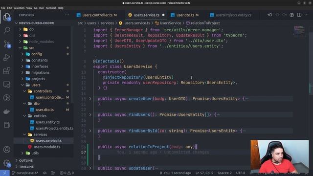 Relaciones con Query Builder | Clase 6 | NestJS de 0 a 100 смотреть онлайн