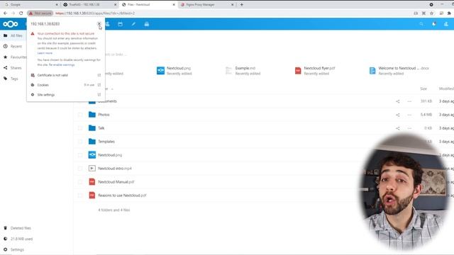 Forçando o Nextcloud a utilizar o protocolo SSL no TrueNAS com o NGINX Proxy manager смотреть онлайн