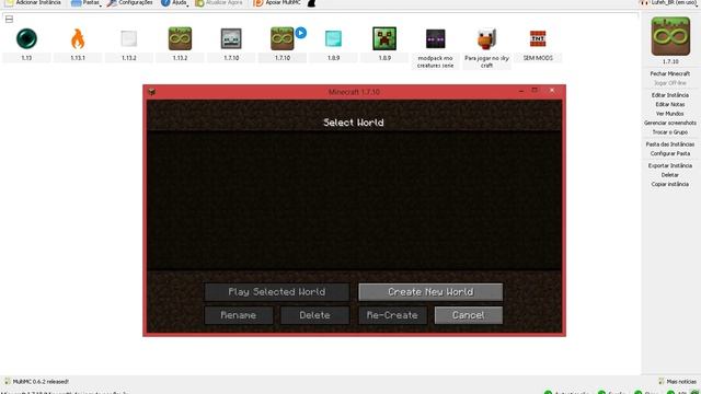 Como Baixar Mods No Minecraft MultiMc (Video Extra) ler descrição смотреть онлайн