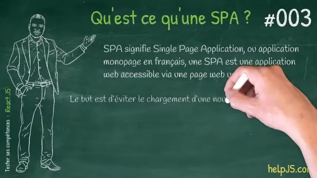 React JS #003 : Qu'est-ce qu'une SPA ? - [FR] смотреть онлайн