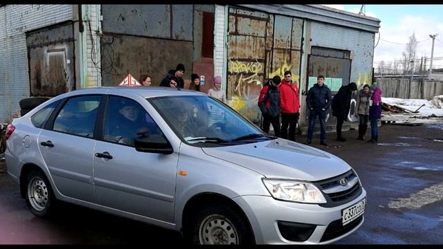Видео отчёт с экзамена на площадке/автодроме смотреть онлайн