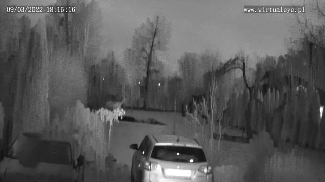 Nagranie nocne z kamery IP Uniview mini PTZ 5MP IPC675LFW-AX4DUPKC-VG смотреть онлайн