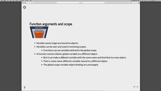 Scope and Variables in Python смотреть онлайн