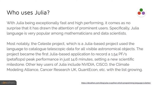 Julia vs Python in 2020 смотреть онлайн