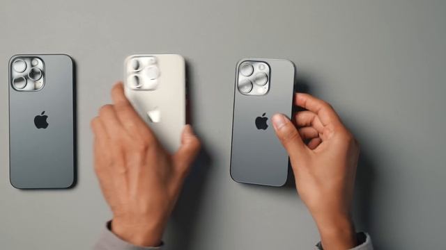 iPhone 15 Pro & Pro Max | Natural Titanium & Black Titanium - Unboxing & First Impressions смотреть онлайн