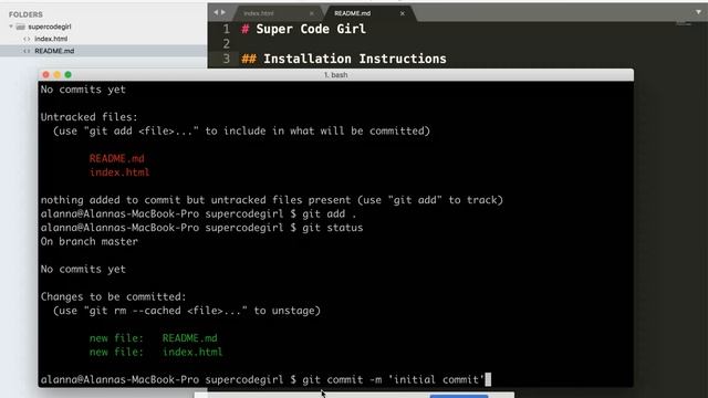 Create a local git repository and push it to github смотреть онлайн