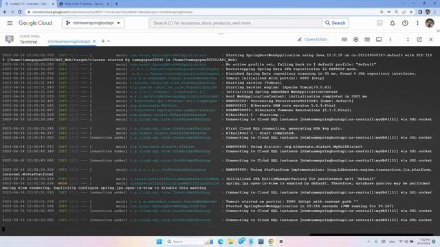Deploy web Spring-boot API + React API to Google Cloud Platform смотреть онлайн