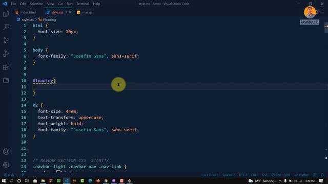 How to add a preloaded to a website using JS by Rashidul191 смотреть онлайн