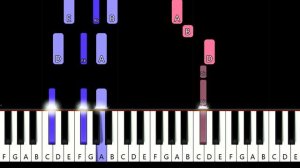 Backstreet Boys - Show Me The Meaning of Being Lonely piano tutorial)