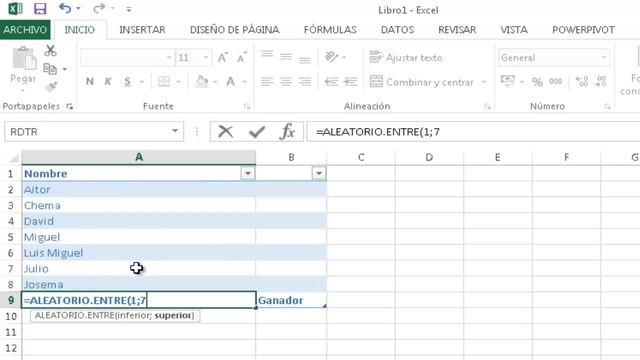 Como hacer un sorteo en Excel - Capítulo 129 смотреть онлайн