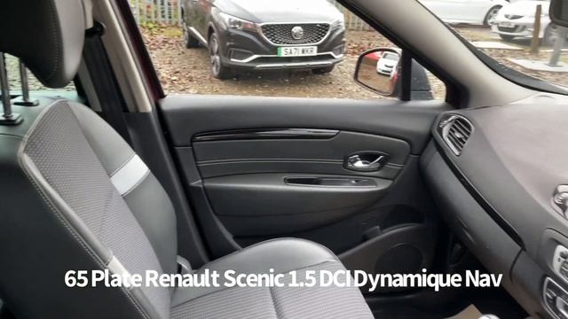 65 Plate Renault Scenic 1.5 DCI Dynamique Nav