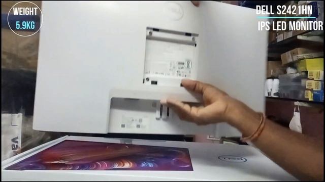 DELL IPS LED MONITOR UNBOXING,డెల్ ఐపిఎస్ ఎల్ఈడి,SL COMPUTERS NARSAPUR смотреть онлайн