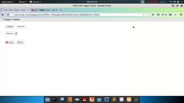 fuelCMS 1.4.1 - Remote Code Execution смотреть онлайн