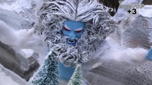 МЕРЗКИЙ СНЕЖНЫЙ ЧЕЛОВЕК ПРОТИВ Monster Truck  Турнир Титанов HotWheels