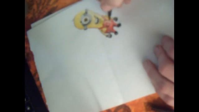 3 D МИНЬОН!!! КАК РИСОВАТЬ смотреть онлайн