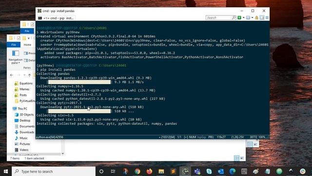 Managing Python Virtual Environments on Windows Using Virtual Environment Wrapper for Windows смотреть онлайн
