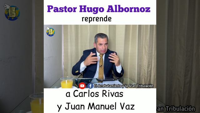 Pastor Hugo Albornoz reprende a Carlos Rivas y Juan Manuel Vaz смотреть онлайн