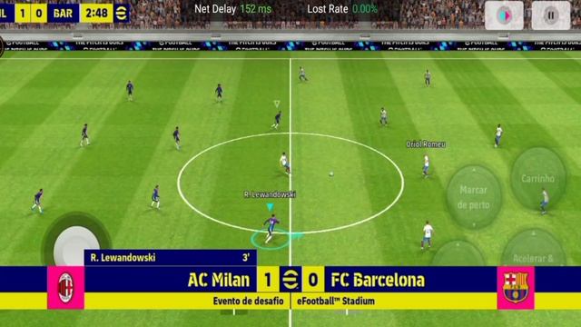 One Tap Mod Ilimitado Versão 3.3.0 eFootball 2024 Mobile Celular 32 BITS смотреть онлайн