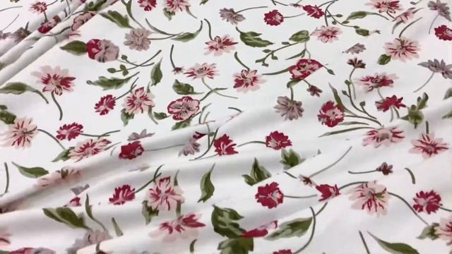 Плательная вискоза "Осенний джаз" цв.молочный, ш.1.47м, вискоза-100%, 140гр/м.кв АРТ 21017 смотреть онлайн