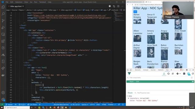 Vue.js is going to take the world - Thiago Passos - NDC Sydney 2020 смотреть онлайн