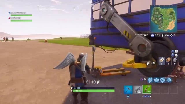 Fortnite Battle Royale / 650 total wins / with Interfectorem Qc !! смотреть онлайн