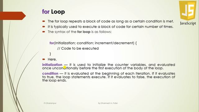 16-JavaScript Loops in Gujarati смотреть онлайн