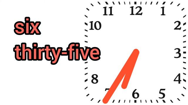 How to Pronounce Six thirty-five in American English смотреть онлайн