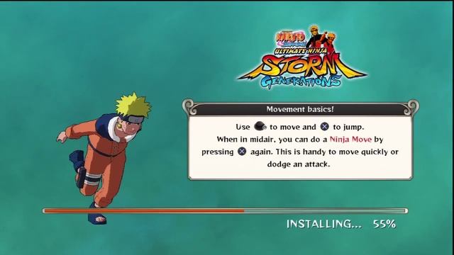 Naruto Shippuden: Ultimate Ninja Storm Generations Install Main Menu【HD】 смотреть онлайн