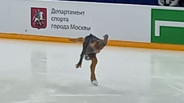 Анастасия Хыхыртдинова. 1 этап ГранПри России по фигурному катанию. Горячий лед смотреть онлайн