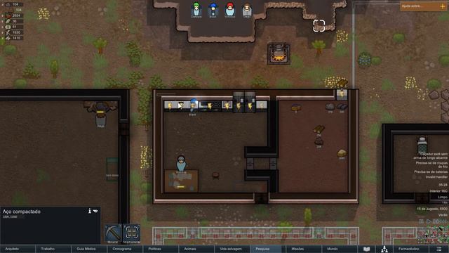 RimWorld 1 2 - Cozinha /Eletricidade | Gameplay #04 смотреть онлайн