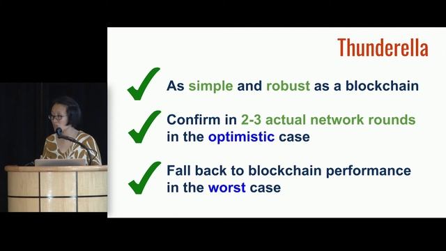 Thunderella: Blockchains with Optimistic Instant Confirmation - BPASE '18 смотреть онлайн