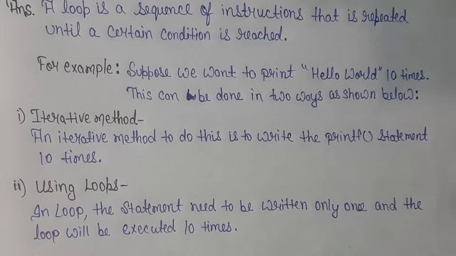 Loops in C Programming | What is loop | Types of loops | Syntax, Flowchart, Example | C language смотреть онлайн