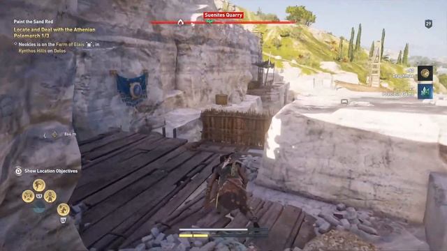 Assassin's Creed Odyssey ★ Side Quest: Paint The Sand Red [Walkthrough] смотреть онлайн