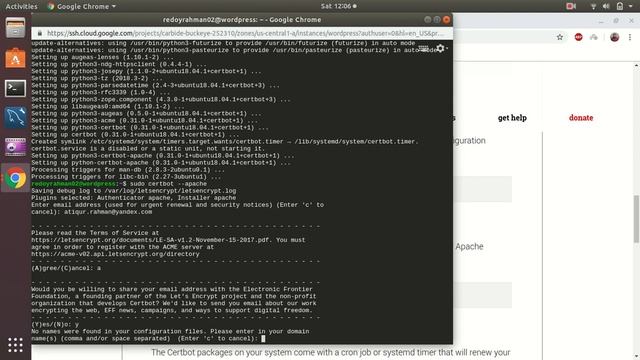 Secure your wordpress by using letsencrypt in google cloud смотреть онлайн