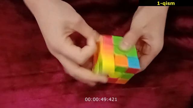 👍👍KUBIK-RUBIK TUZISHNI O'RGANAMIZ👍👍учимся создавать кубик рубик смотреть онлайн