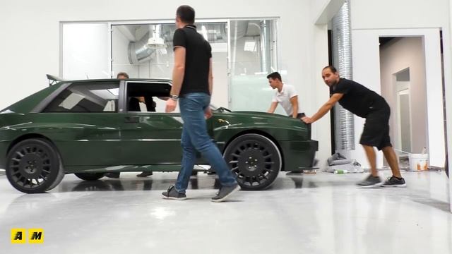 Lancia Delta Futurista by Automobili Amos | La ciliegina sul Deltone смотреть онлайн