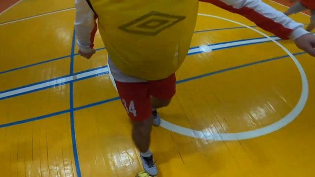 Мини-футбол от первого лица | Тренировочные игры | Futsal Field Player POV #2
