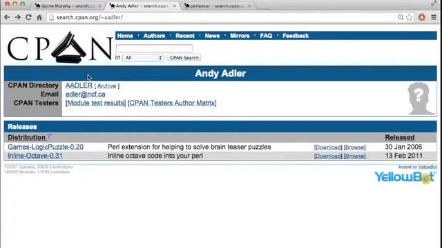 SCO cloning 3 - search.cpan.org author page смотреть онлайн