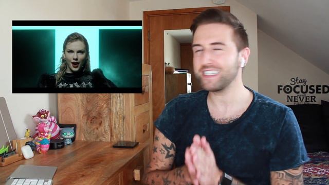 Taylor Swift - Look What You Made Me Do (Official Music Video) Reaction Video!!   //   ThatsNathan