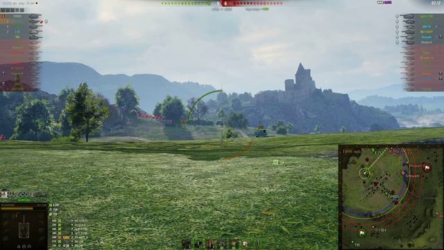 Strv 103B, 9432 damage, 8 vehicles destroyed! WoT смотреть онлайн