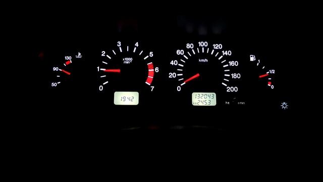 Приборная панель Нива, 2114 с LED подсветкой и плавным розжигом? смотреть онлайн