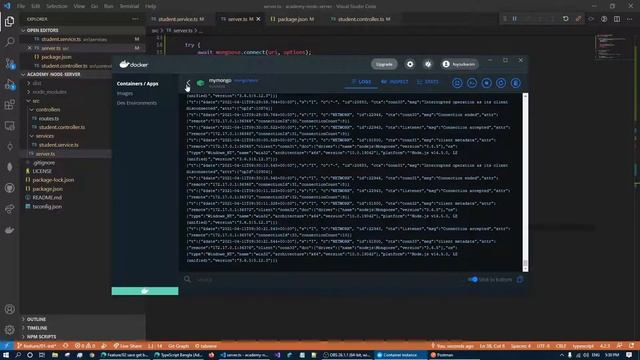 TypeScript Bangla - academy 009 : Express connect with mongodb and test save and find all models смотреть онлайн
